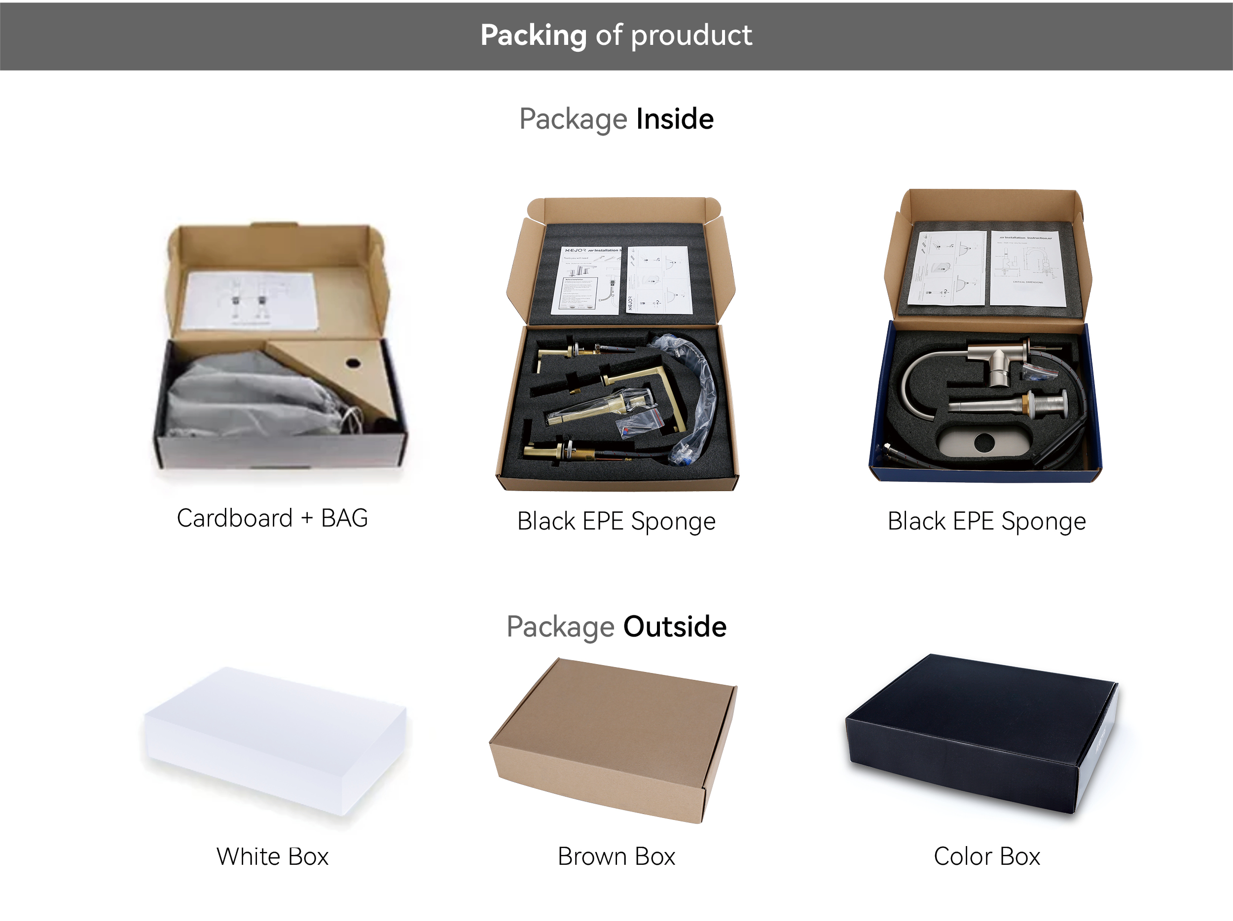 5 inch centerset bathroom faucet Robinet de salle de bain central de 5 pouces