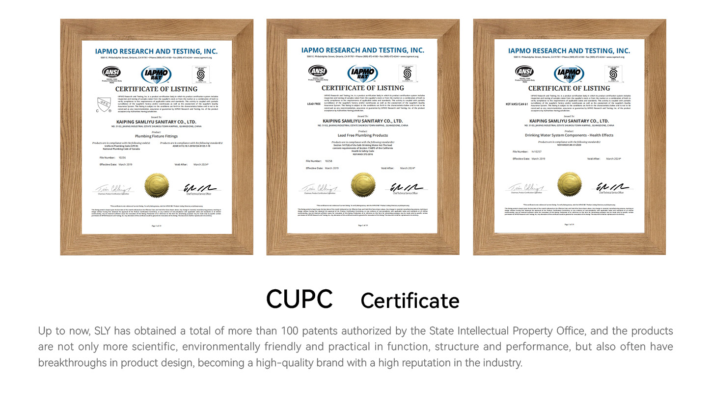 6 bathroom faucet 6 robinets de salle de bain