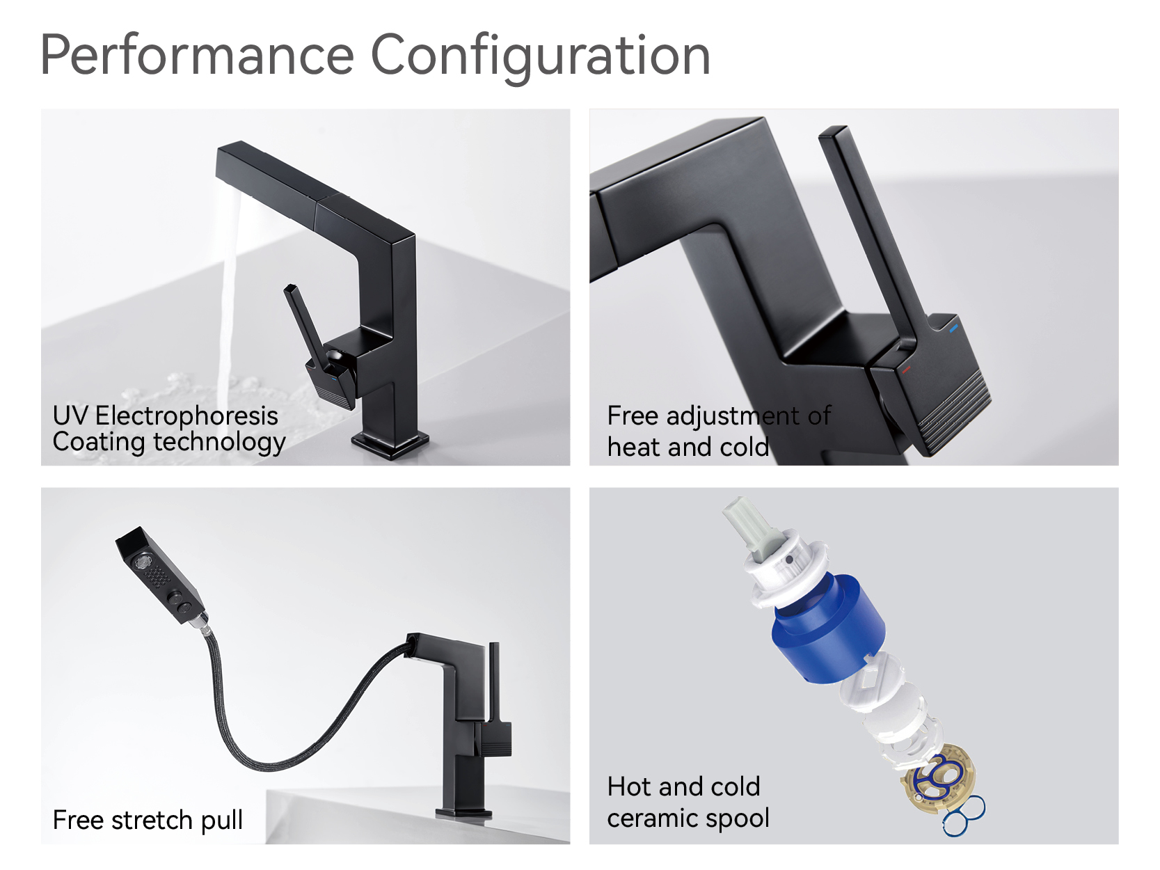 robinet &agrave; poign&eacute;e unique