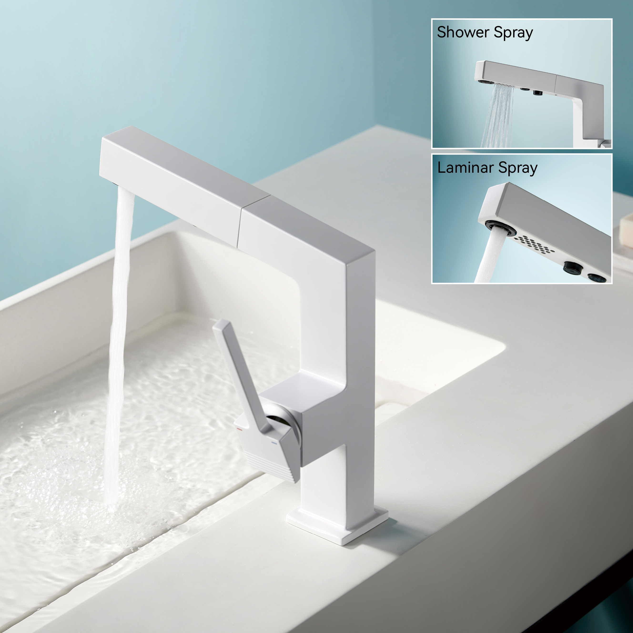 Robinets de salle de bain modernes