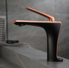 Robinet de bassin à poignée unique de style moderne BF01022-BRG