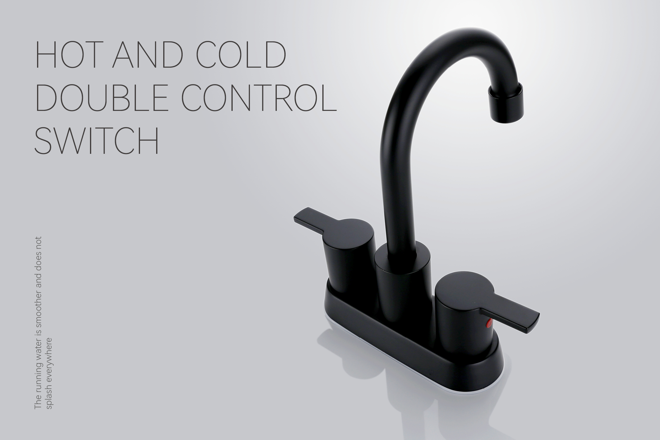 robinet de lavabo noir