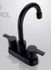 Robinet de bassin noir de 4 pouces BF02011-K09-MB