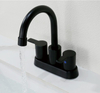 Robinet de bassin noir de 4 pouces BF02011-K09-MB
