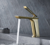 Tous-robinet de salle de bain en laiton Nouveau design de mode Ruban d'eau à manche unique BF01023-BG