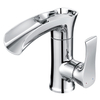 Sly PPA Rose Gold Waterfall Design Salle Bathroom Deck Perk Mounted Hole Wash Basin Hand Basin et robinets Robinet
