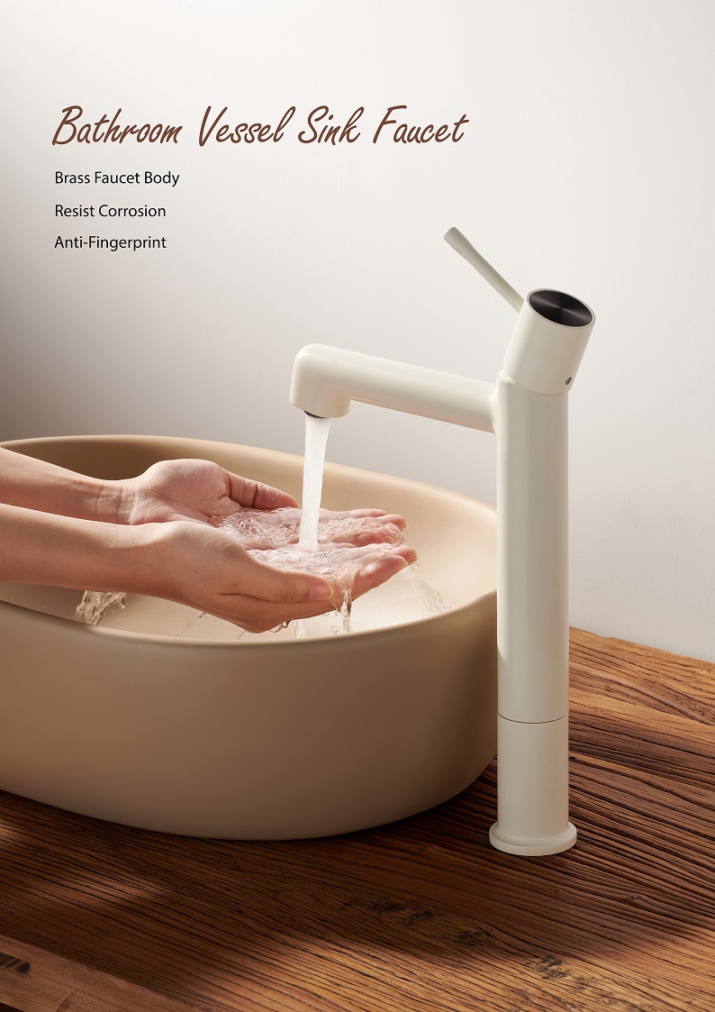 Robinet de salle de bain en laiton