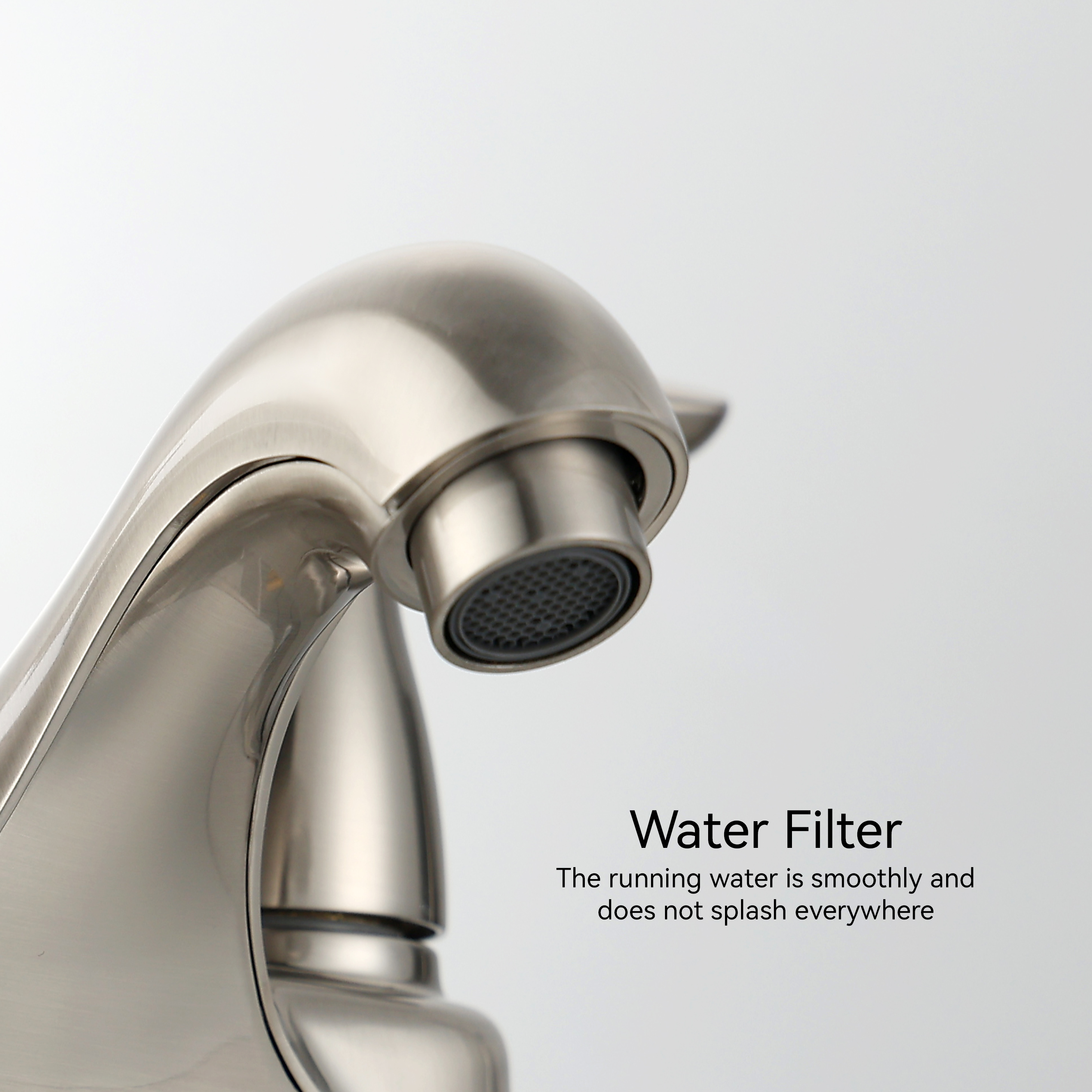Nickel brossé Nouveau design de luxe Taps de salle de bain robinets d'évier de mixage