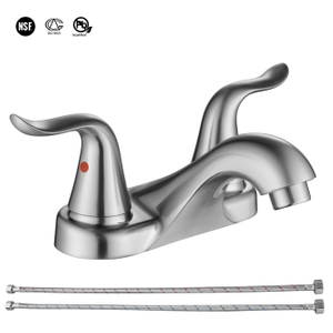 Robinet de laiton de luxe de luxe de luxe à deux manches 4 pouces meilleur robinet 