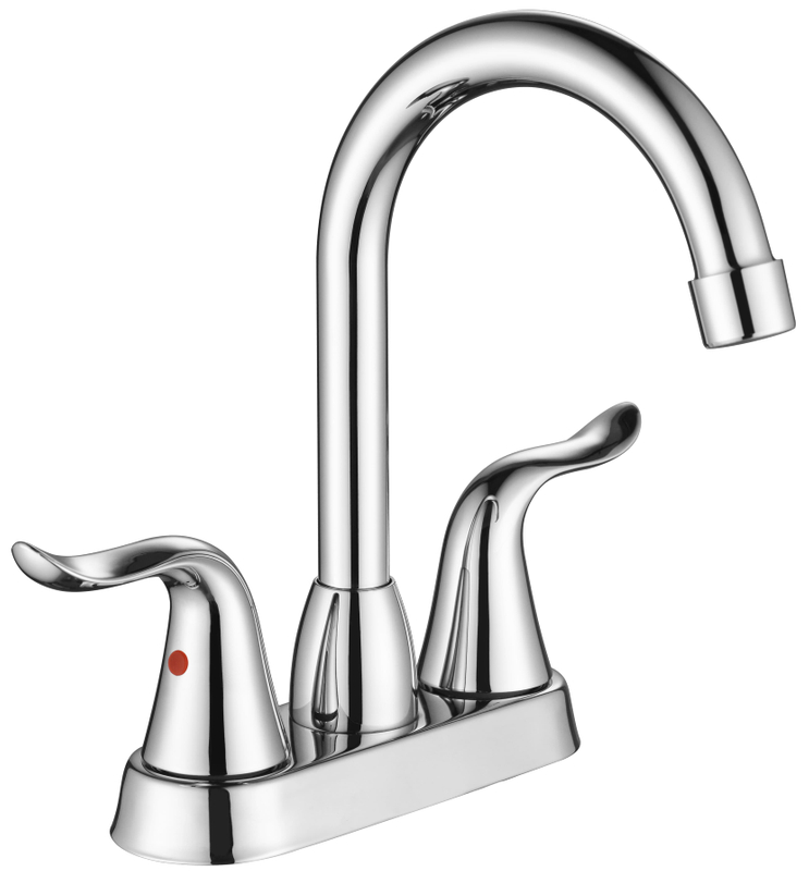 Samliyu Hot Sell 2 Handle Robinet 4 pouces adapté aux salles de bains