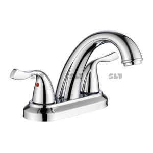 Robinet mitigeur de lavabo à deux poignées SLY pour salle de douche