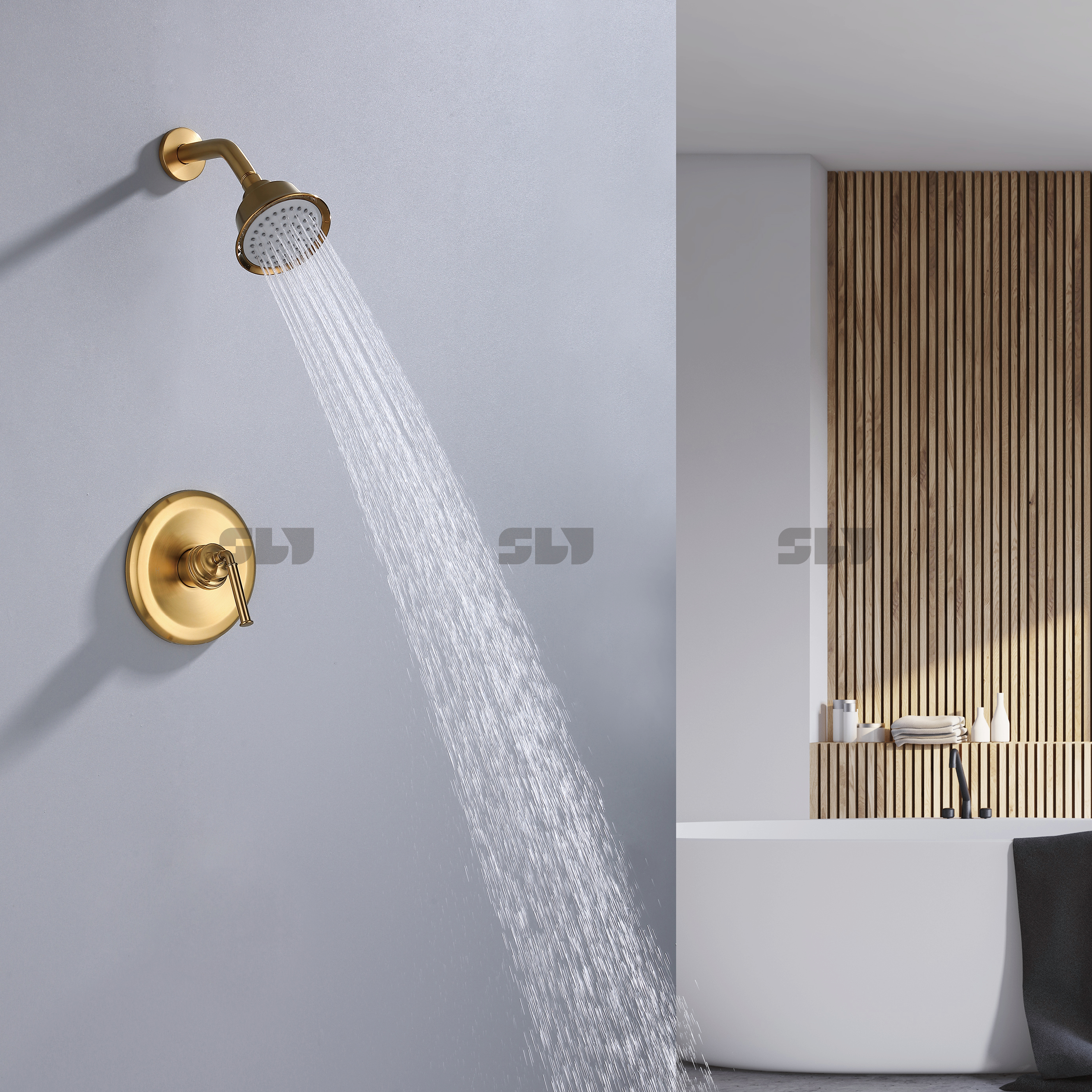 robinets de douche de salle de bain