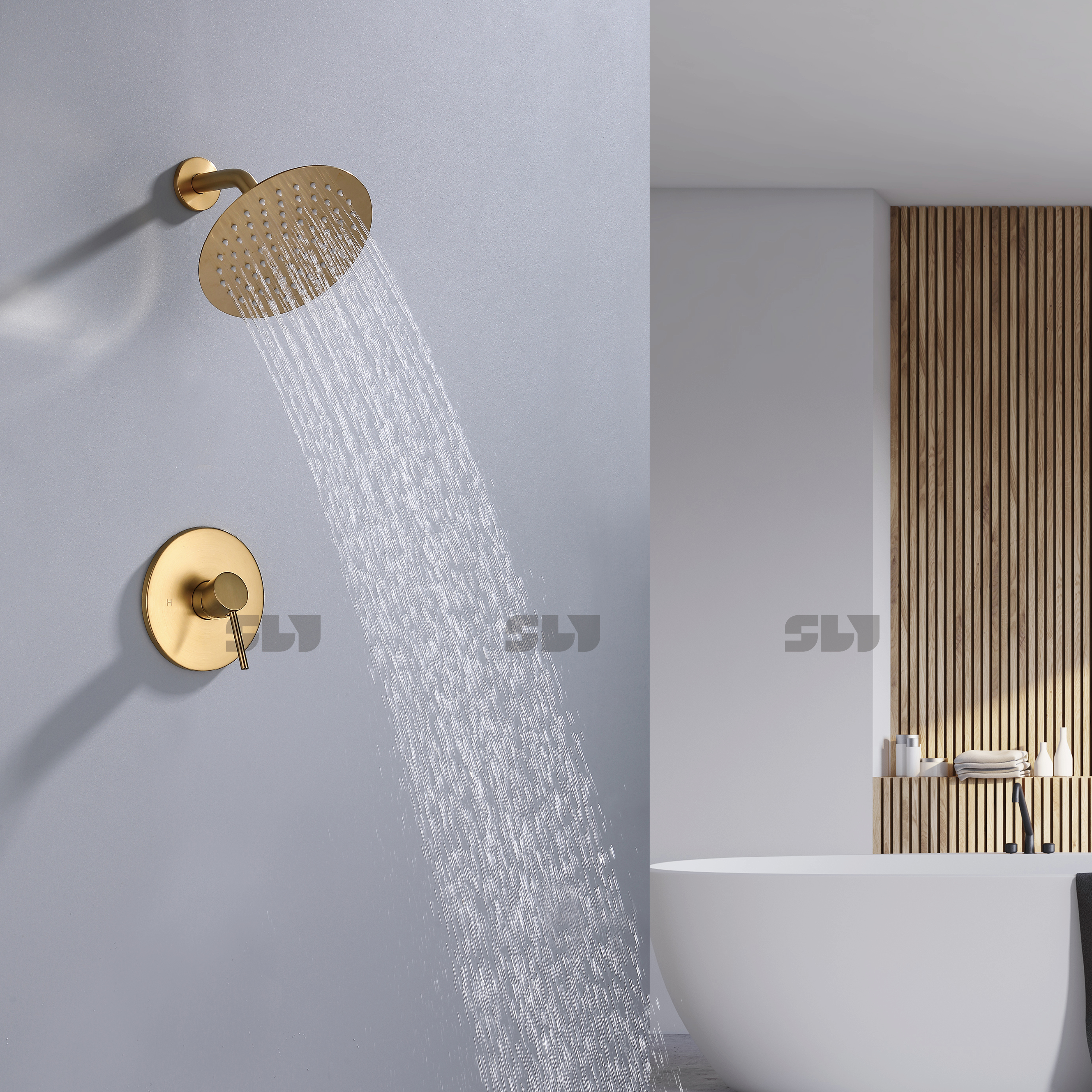 robinet de douche avec valve