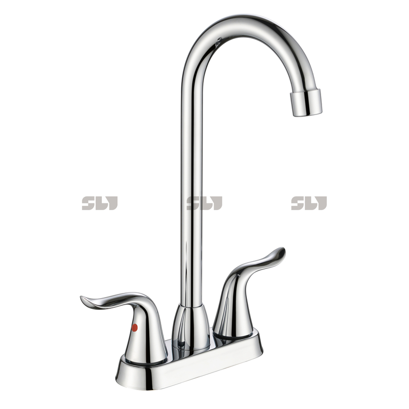 2022 robinets de cuisine sournois brossés nickel 4 pouces Nouveau robinet de design