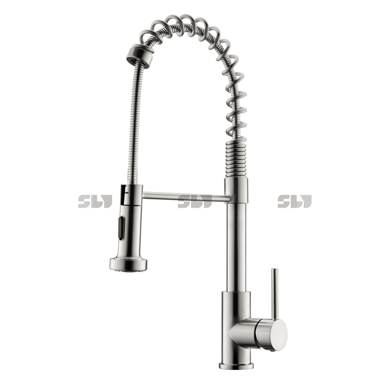 2022 Robinet de cuisine de luxe Pulpor-baisse du pulvérisateur à handle de robinet robinet d'évier de robinet