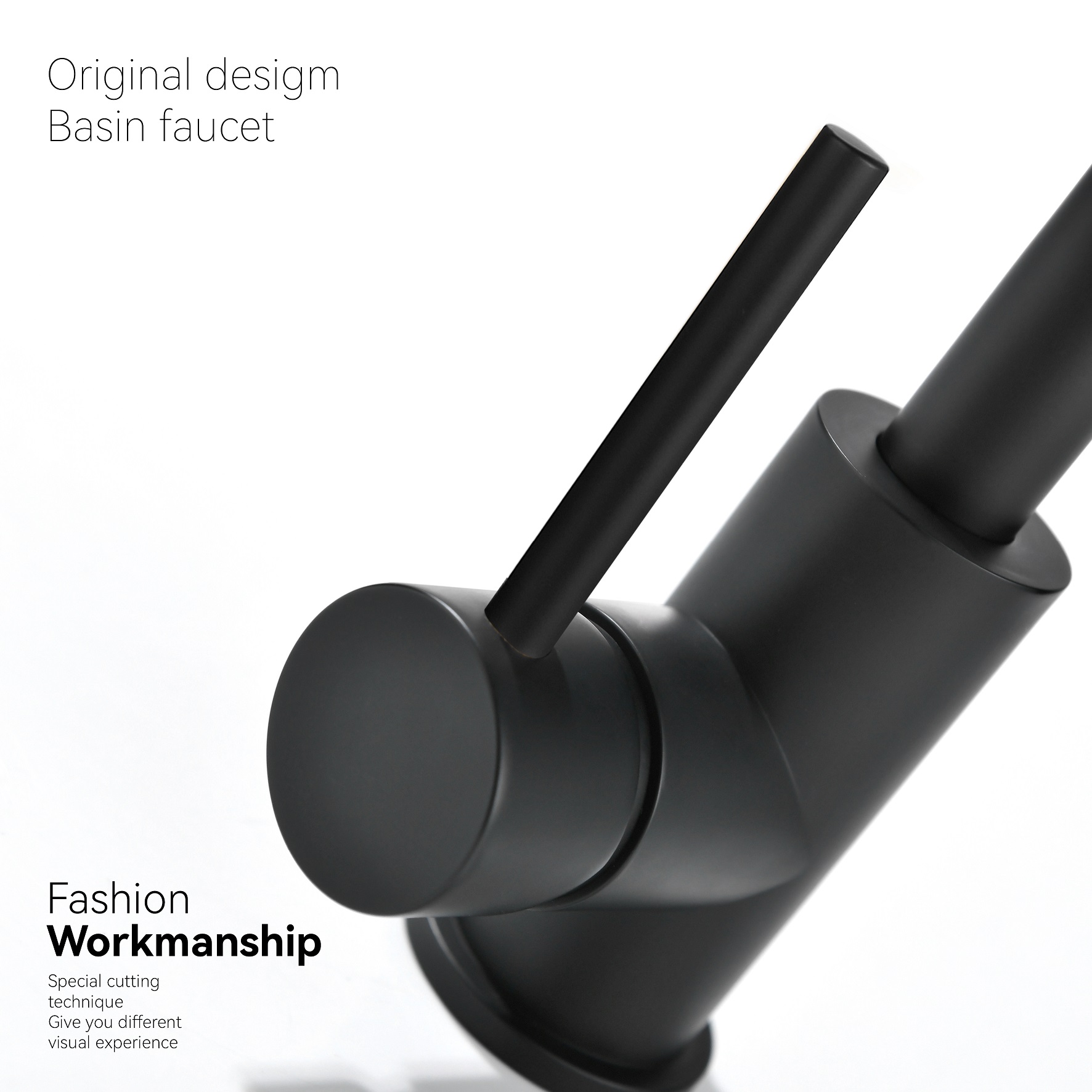 robinets de salle de bains en or