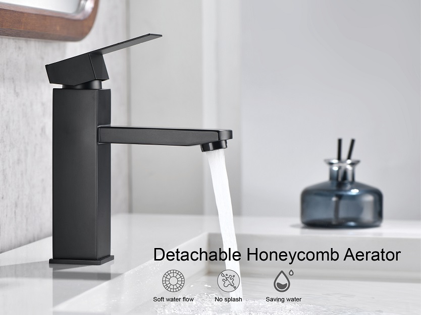 robinet de salle de bain un trou