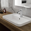Slydless en acier inoxydable Modern Waterfall Room de salle de bain robinet monocytume Basin de mixage à eau froide chaude