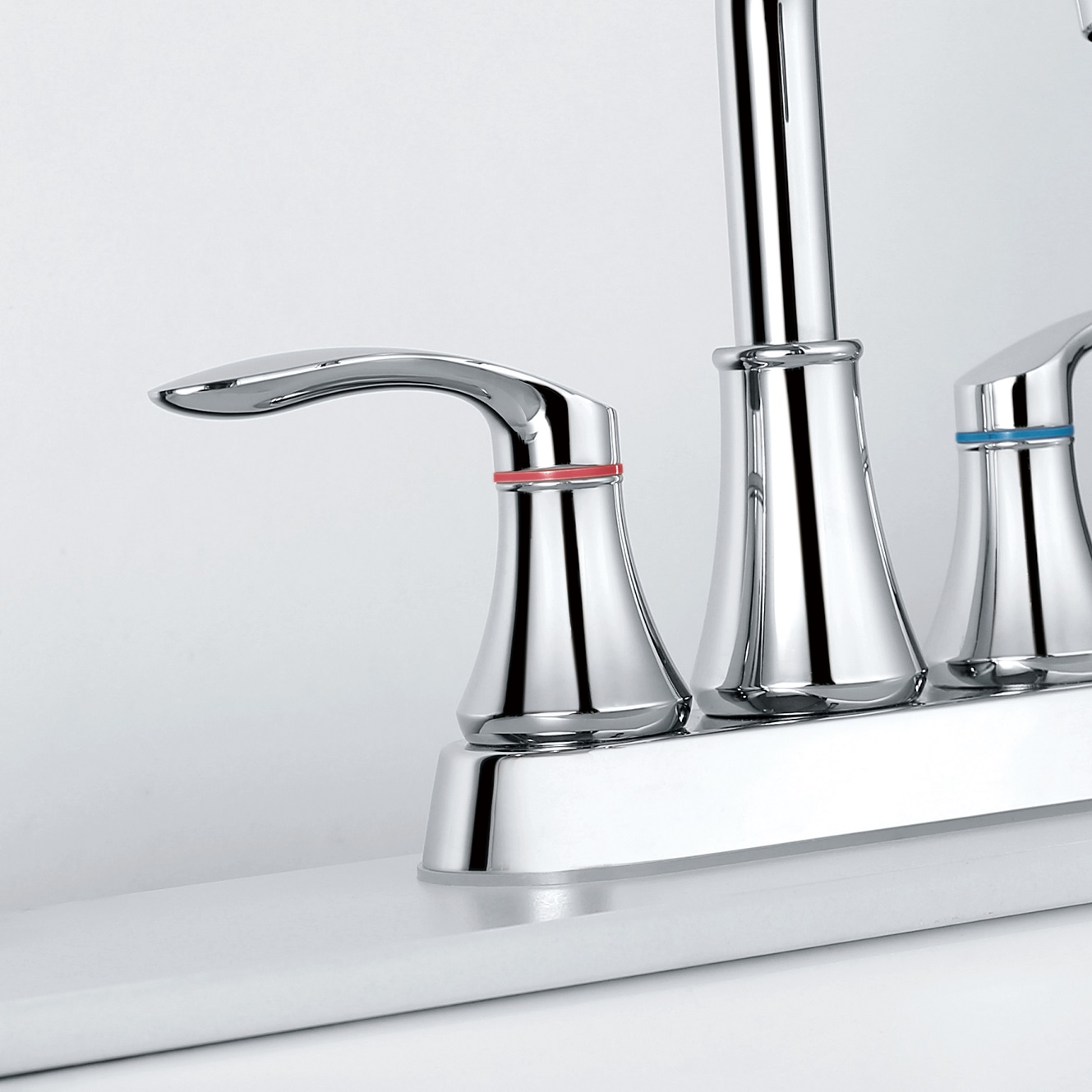 Sly Chrome Vente chaude moderne Mixer évier robinets de salle de bain robinets