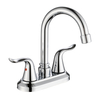 Robinet de robinet d'eau de support mural chromé sur zinc sur zinc