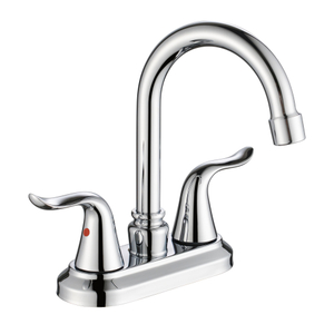 Robinet de robinet d'eau de support mural chromé sur zinc sur zinc
