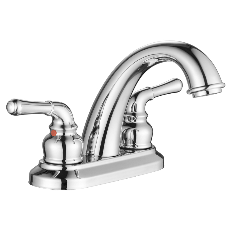 Basin de robinet de salle de bain en laiton nickel brossé