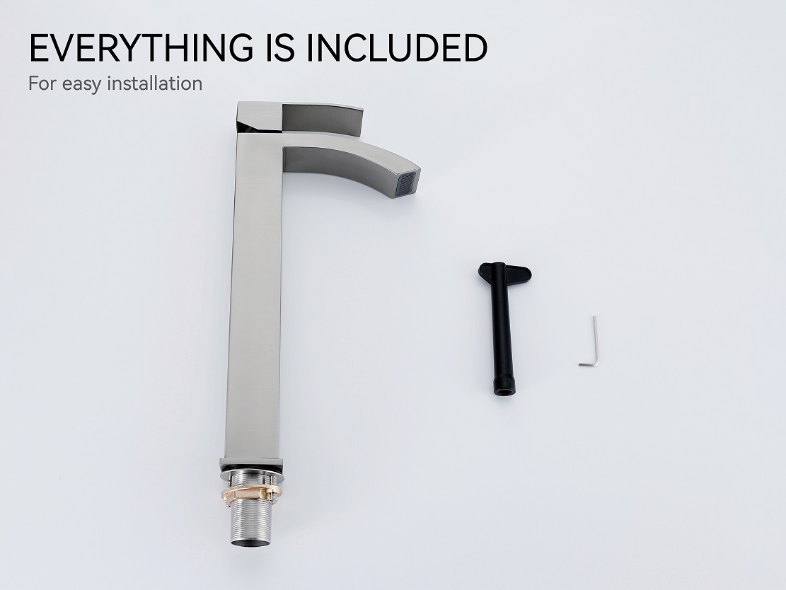 Robinet r&eacute;pandu de 8 pouces