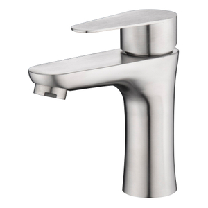 Robinet de bassin en alliage de zinc chaud et froid sournois 
