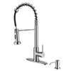 Robinet de cuisine nickel brossé sournois