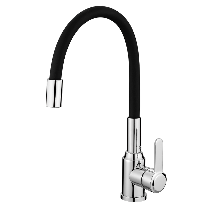 Racondeuse sournoise et en gros chrome de cuisine robinet robinet silicone tuyau de tuyau de tuyau de tuyau cuisine monocat