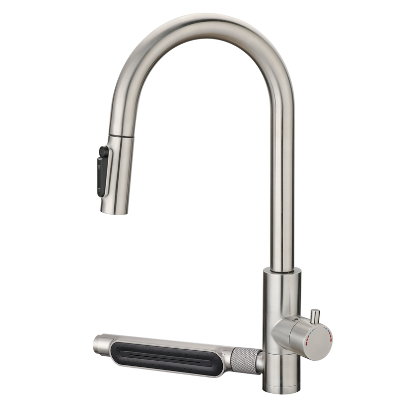 Robinet de cuisine nickel Sly 304 brossé