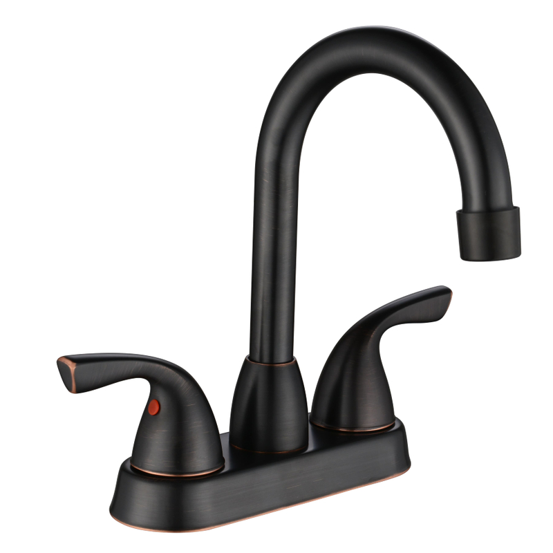 Robinet de lavabo à deux poignées mélange du robinet