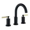 Robinet bassin de lavabo moderne de lait en laiton moderne mate