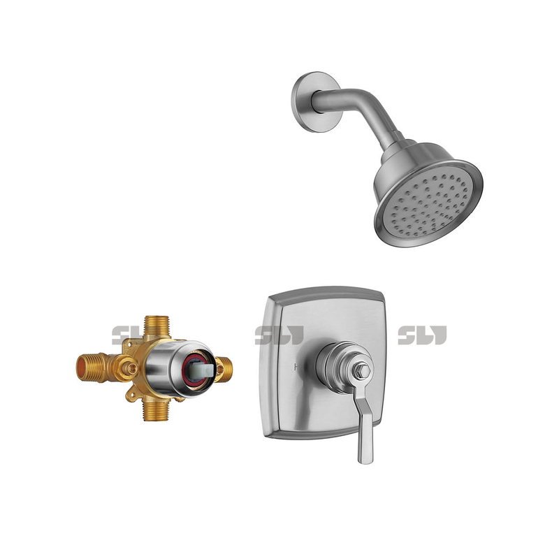Ensemble combiné mural SLY mitigeur de douche dissimulé de luxe à fonction unique 