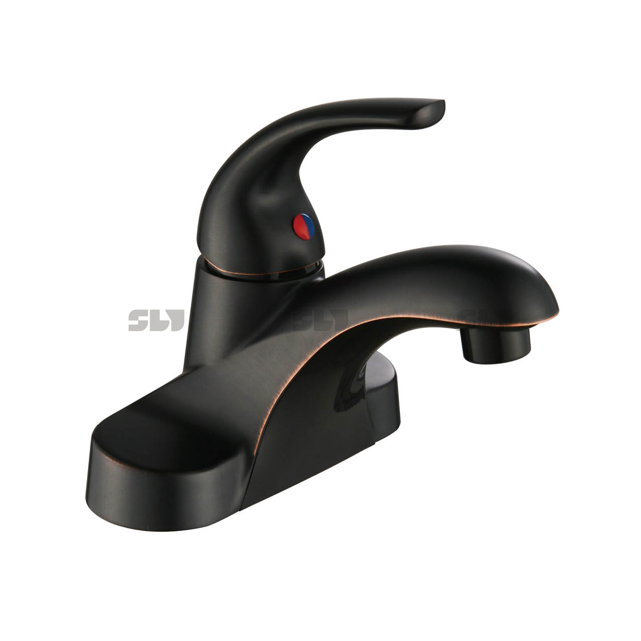 Lavabo sournois Salle de bain Hot Face Basin Luxury Chrome Brass Robinet 4 pouces Robinet de salle de bain