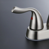 Robinet de bassin à deux poignées de haute qualité Guangdong Fourniture de haute qualité pour salle de bain
