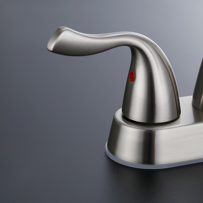 Robinet de bassin à deux poignées de haute qualité Guangdong Fourniture de haute qualité pour salle de bain