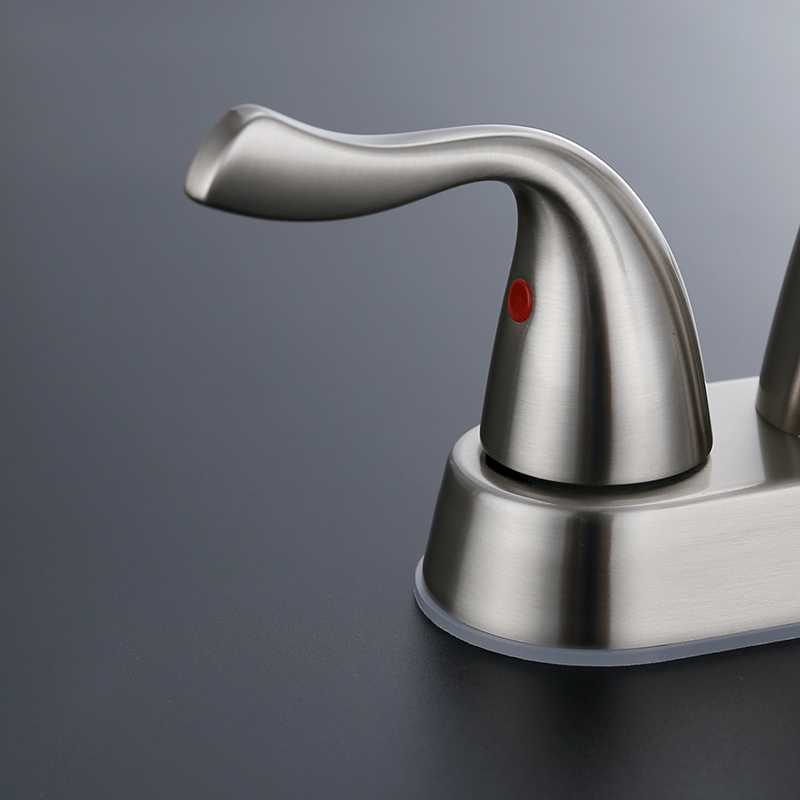 Robinet de bassin à deux poignées de haute qualité Guangdong Fourniture de haute qualité pour salle de bain