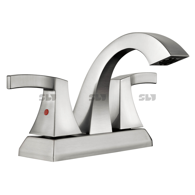 NOUVEAUX ARRIVÉS CLASSIQUE DOUBLE DOUBLE CENTERET FAUCET Faucet de salle de bain chaud / froid