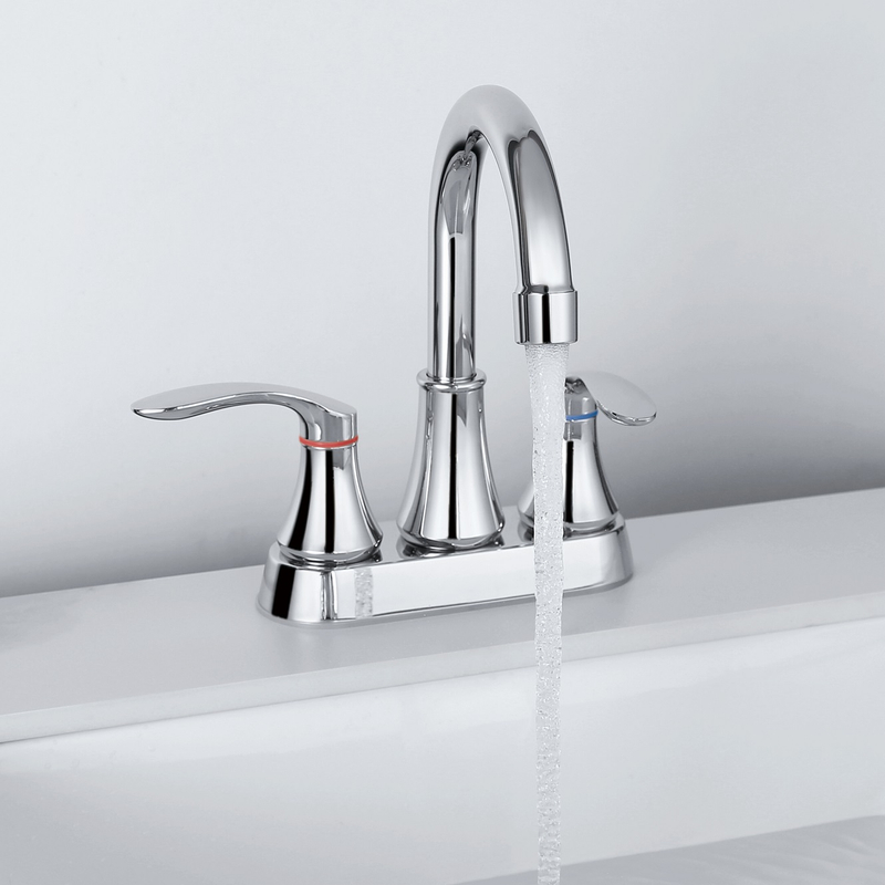 Sly Chrome Vente chaude moderne Mixer évier robinets de salle de bain robinets