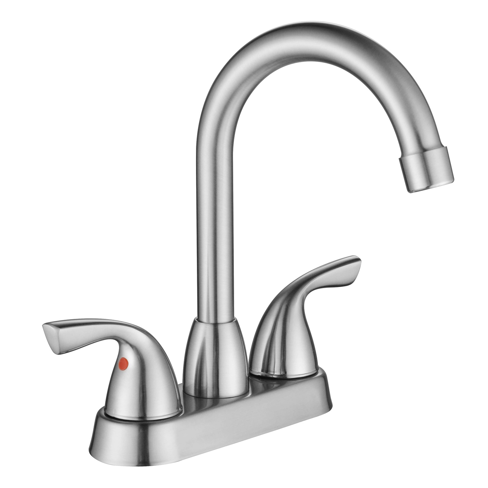 Robinet de salle de bain à double poignée moderne de luxe sournois sournois