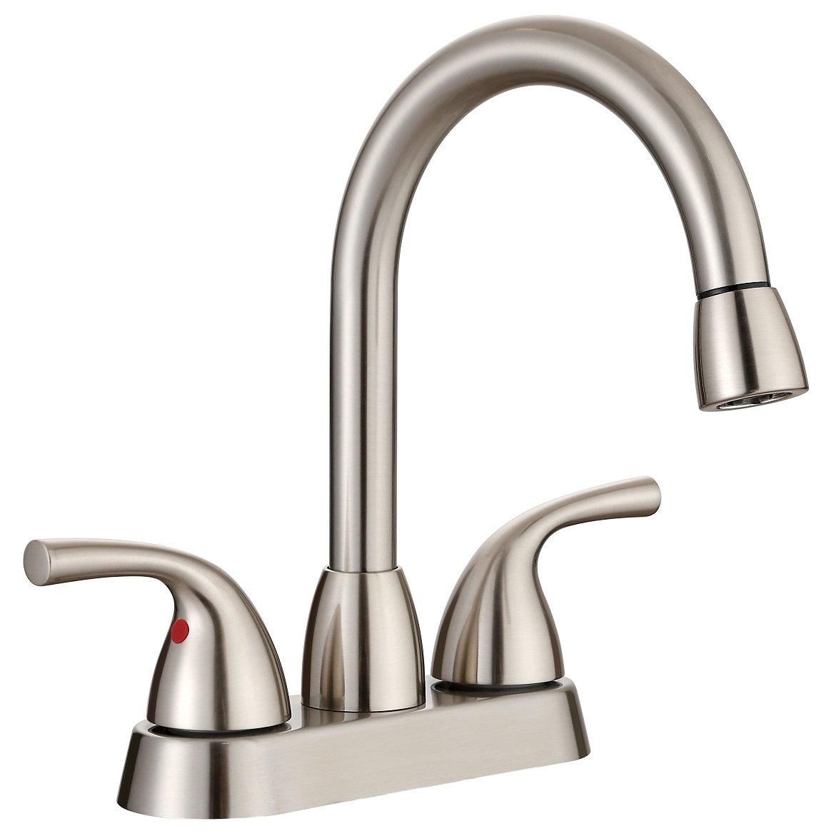 Robinets de lavage de luxe noir en laiton noire en laiton