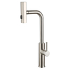 Nickel brossé Nickel Down Water Tap à manche mono-handle Design créatif Créatif Deux-en-un Robinet de cuisine