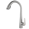 Robinet de lavabo sournois sournois avec pulvérisateur à poil sautage à manche de bouffée de bec pivotant