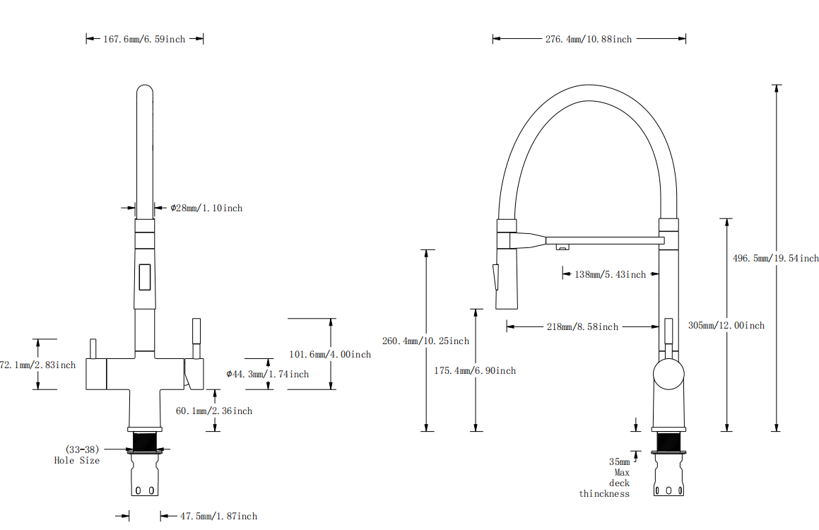  robinet de cuisine &agrave; eau pure