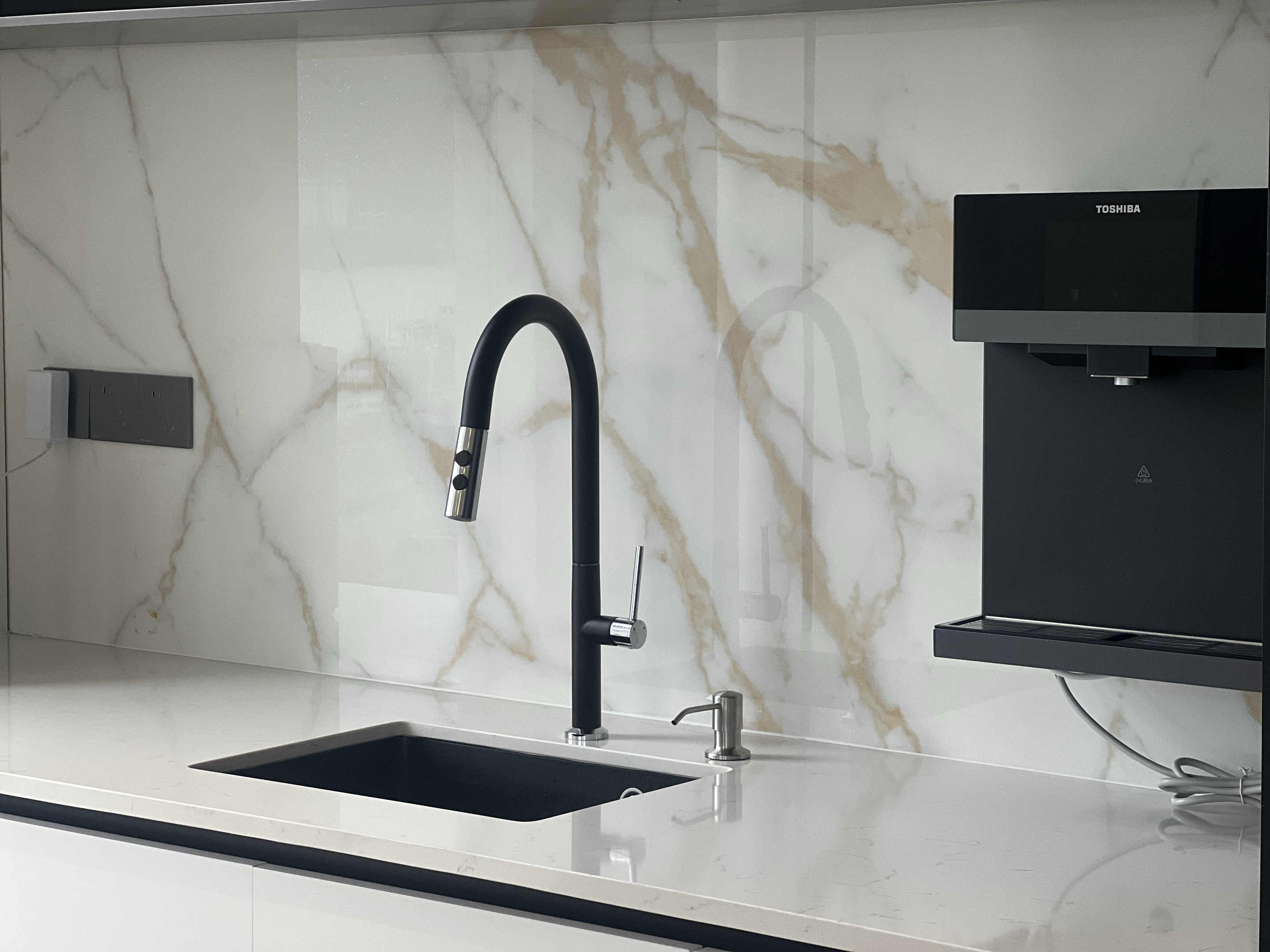 Robinet de cuisine en acier inoxydable