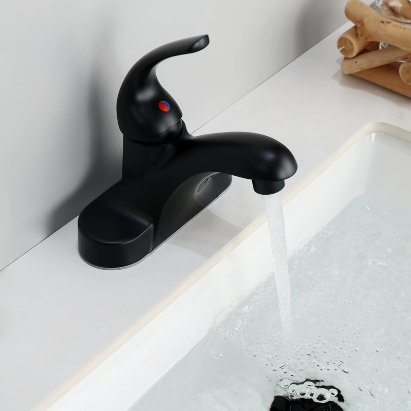 Robinet de salle de bain noir mate samliyu mate mate mate