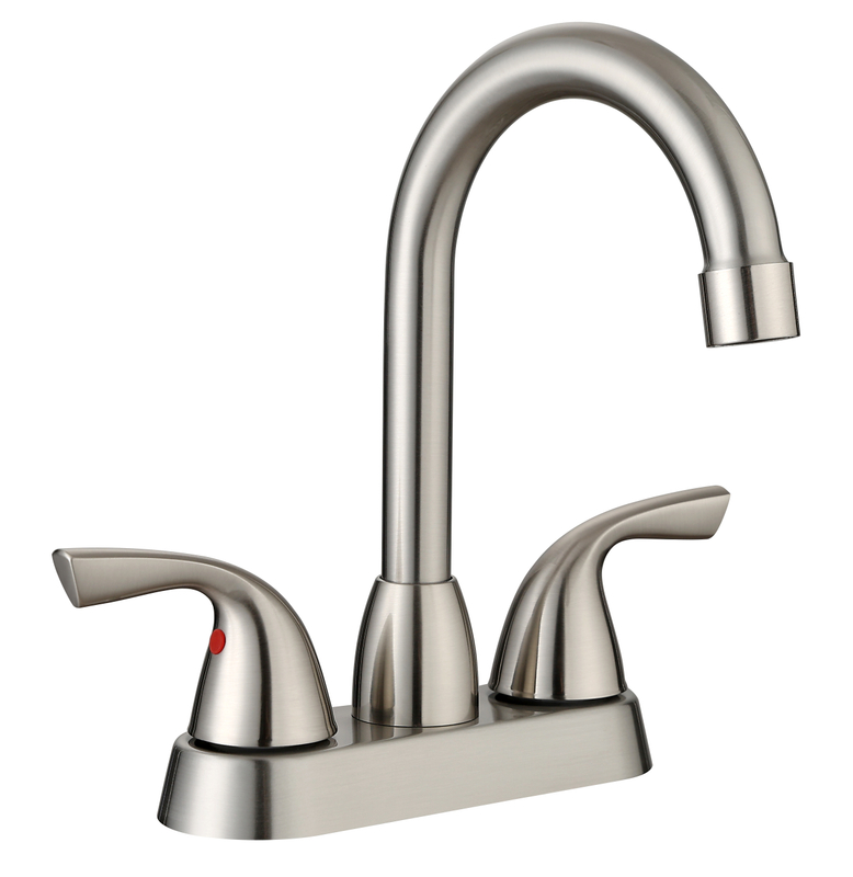 Robinet de lavabo à deux poignées mélange du robinet