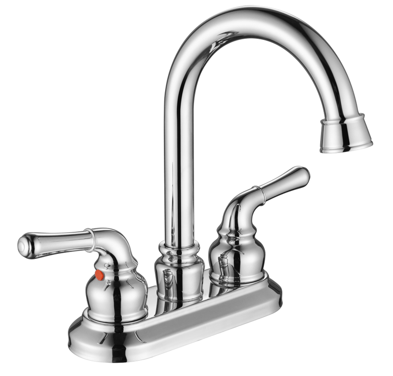 Robinet à double poignée sournois