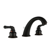SLY Double Poignée Robinet Salle De Bains Eau Chaude Froide Brosse Nickel Baisn Mitigeur